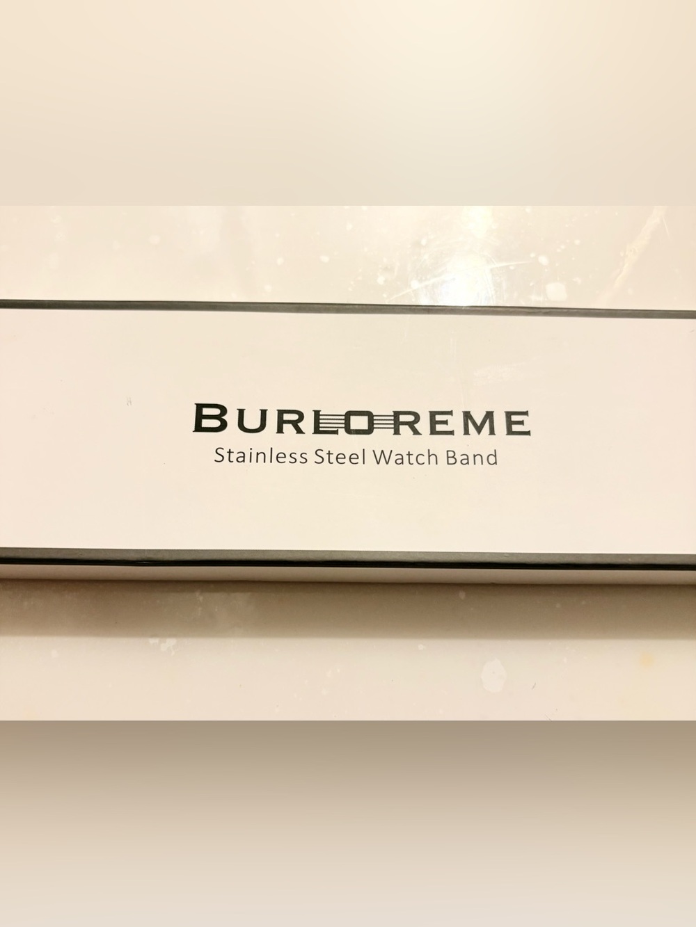 Burloreme Stainless Steel Strap
Band for Apple Watch 42mm
(Series 3/2/1)